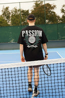 Passion Graphic Short Sleeve Tee - Black
