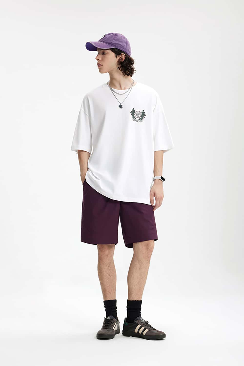 "Passion" Print Casual Streetwear Loose-Fit Short Sleeve T-Shirt