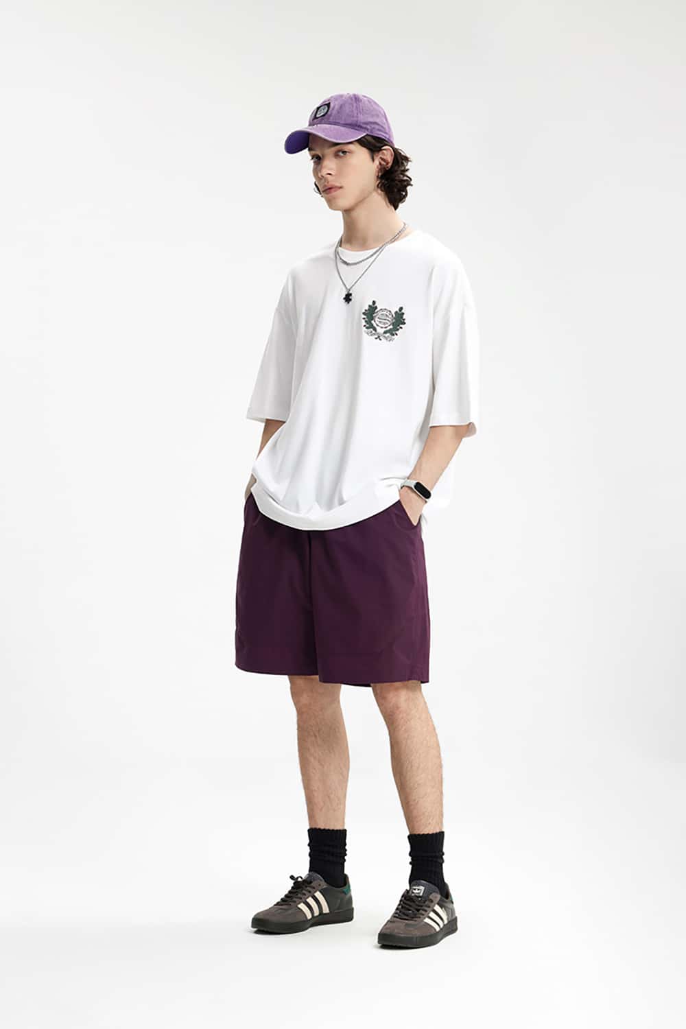 "Passion" Print Casual Streetwear Loose-Fit Short Sleeve T-Shirt