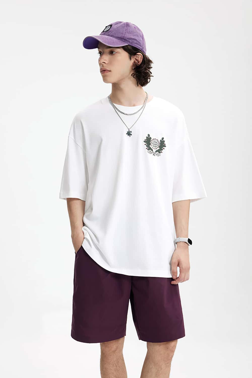 "Passion" Print Casual Streetwear Loose-Fit Short Sleeve T-Shirt