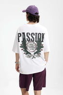 Passion Graphic Short Sleeve Tee - White