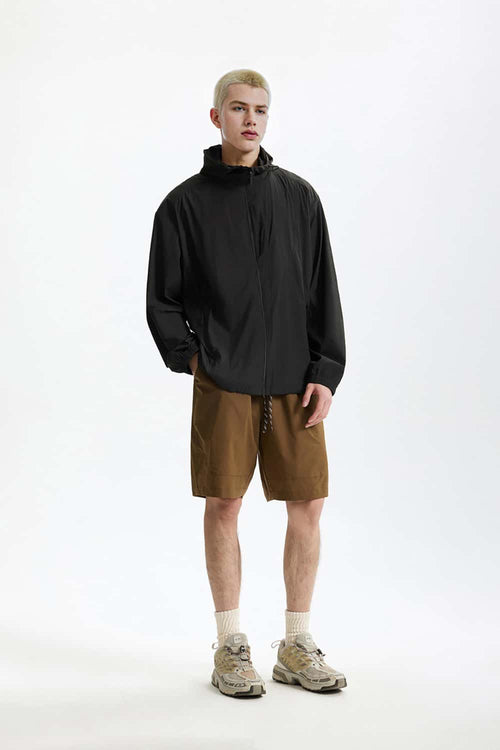 Men's Cooling-Touch Outdoor Jacket - Black
