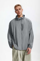 Men's Cooling-Touch Outdoor Jacket - Dark Gray