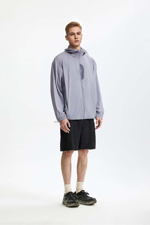 Men's Cooling-Touch Outdoor Jacket - Purple