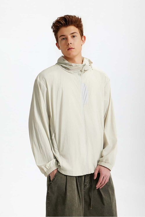 Men's Cooling-Touch Outdoor Jacket - White