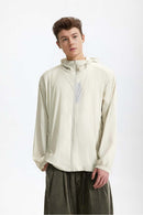 Men's Cooling-Touch Outdoor Jacket - White