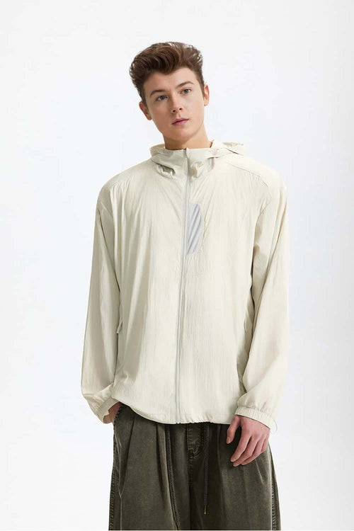 Men's Cooling-Touch Outdoor Jacket - White