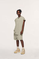 Heavyweight Solid Sleeveless Vest - Sand
