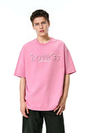 Heavyweight Graphic Short-Sleeve Tee - Pink