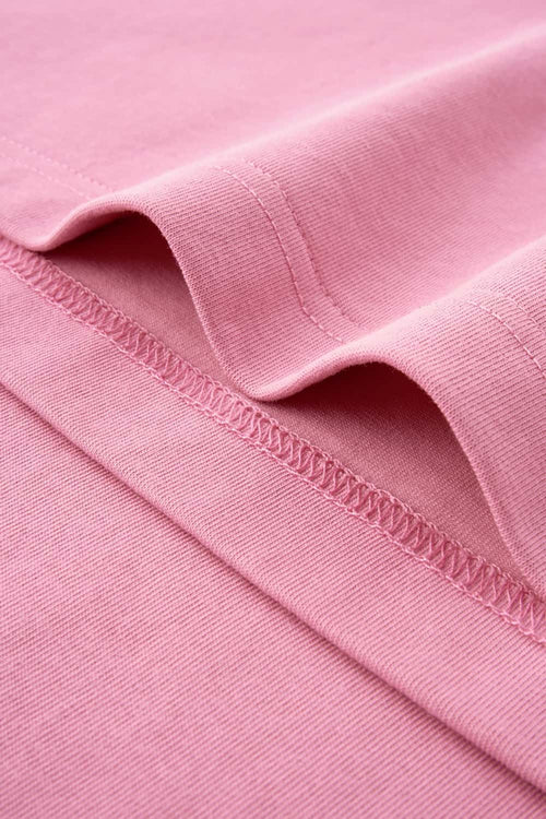 Heavyweight Graphic Short-Sleeve Tee - Pink