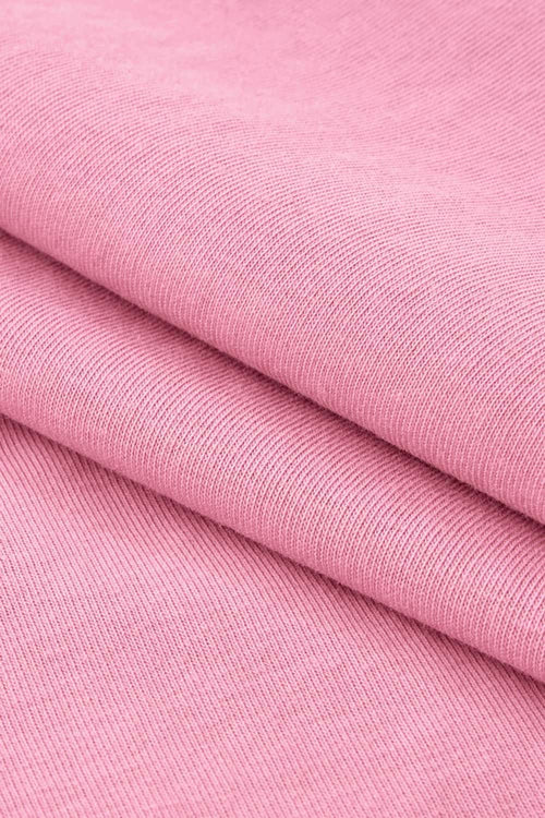 Heavyweight Graphic Short-Sleeve Tee - Pink