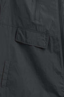Tech Utility Hooded Zip Vest - Dark Gray