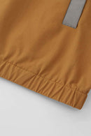 Water-Repellent Color-Block Active Over-Shirt - Brown