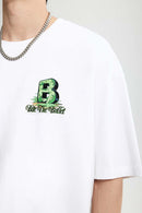 Varsity Graphic Relaxed Tee - White