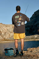 Heavyweight Loose Graphic Tee - Earth Brown