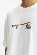 Heavyweight Loose Graphic Tee - White
