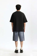 Heavyweight French Bulldog Graphic Tee - Black