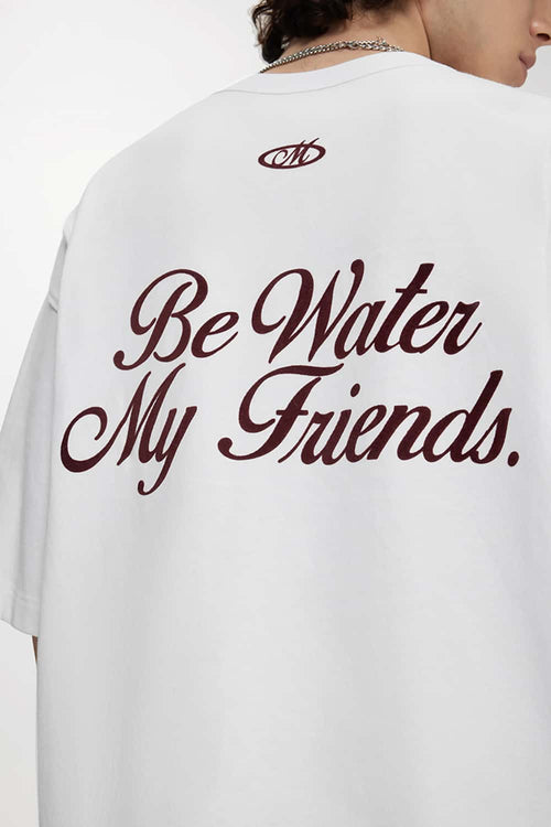 Pocket Flocked Graphic Tee - Off White