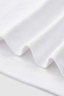 Pocket Flocked Graphic Tee - Off White