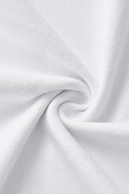 Pocket Flocked Graphic Tee - Off White