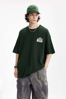 Heavyweight Essential Cotton Tee - Green
