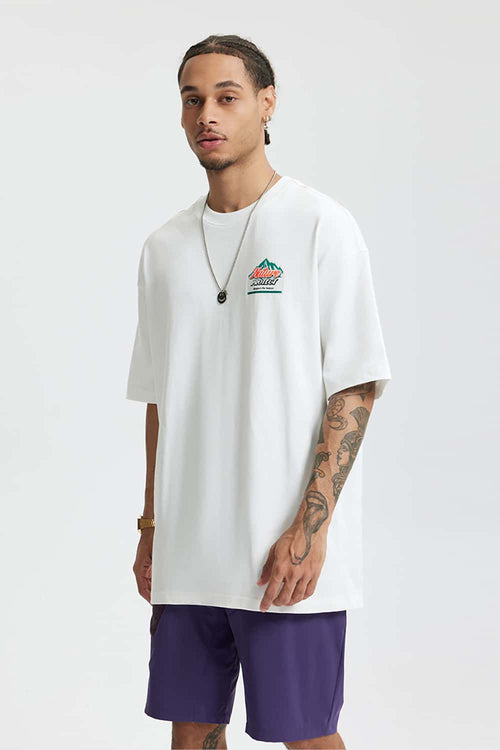 Heavyweight Essential Cotton Tee - White