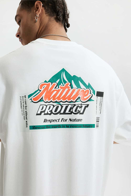 Heavyweight Essential Cotton Tee - White