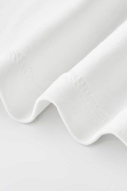 Heavyweight Essential Cotton Tee - White