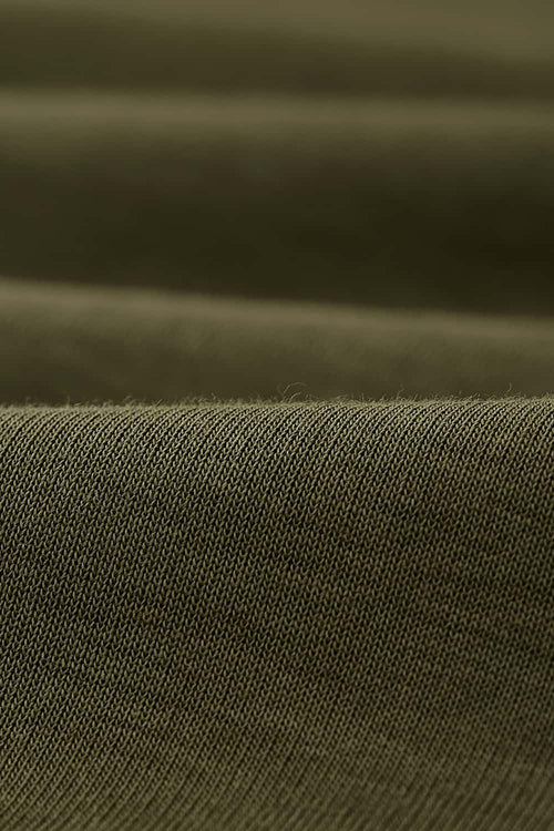 Reversible Cotton-Nylon Active Tee - Green