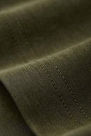 Reversible Cotton-Nylon Active Tee - Green