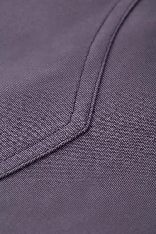 Relaxed Utility Cargo Shorts - Light Purple