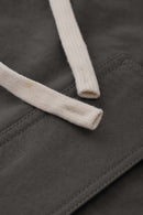Utility Pocket Cropped Pants - Dark Gray