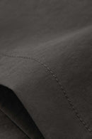 Utility Pocket Cropped Pants - Dark Gray