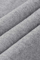 Heavyweight Linen-Blend Henley Tee - Flower Gray