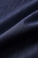 Cooling Faux-Denim Wide-Leg Pants - Denim Blue