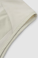 Water-Repellent Color-Block Active Vest - Beige Gray