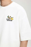 Heavyweight Outdoor Graphic Tee - White