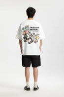 Heavyweight Outdoor Graphic Tee - White