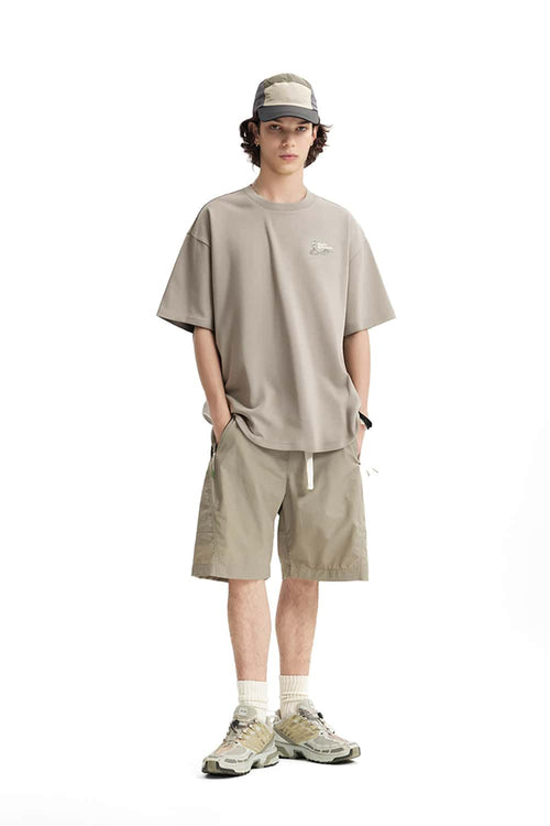 Cooling Touch Graphic Outdoor Tee - Gray