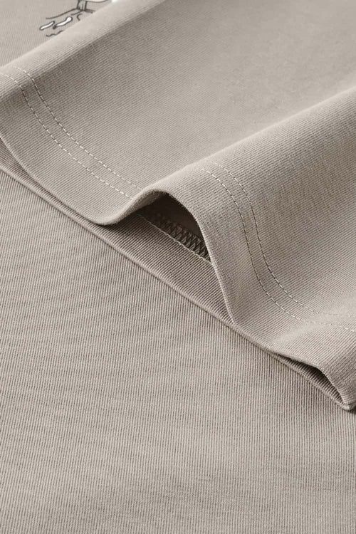 Cooling Touch Graphic Outdoor Tee - Gray