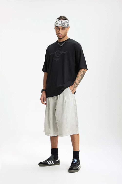 Transparent Graphic Active Tee - Active Black