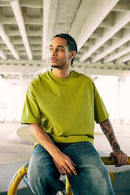 Transparent Graphic Active Tee - Yellow
