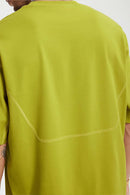 Transparent Graphic Active Tee - Yellow