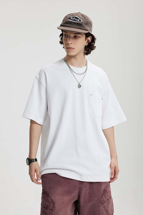 Heavyweight Essential Relaxed Tee - Off White