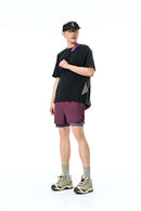 High-Performance 2-in-1 Active Shorts - Rose Red