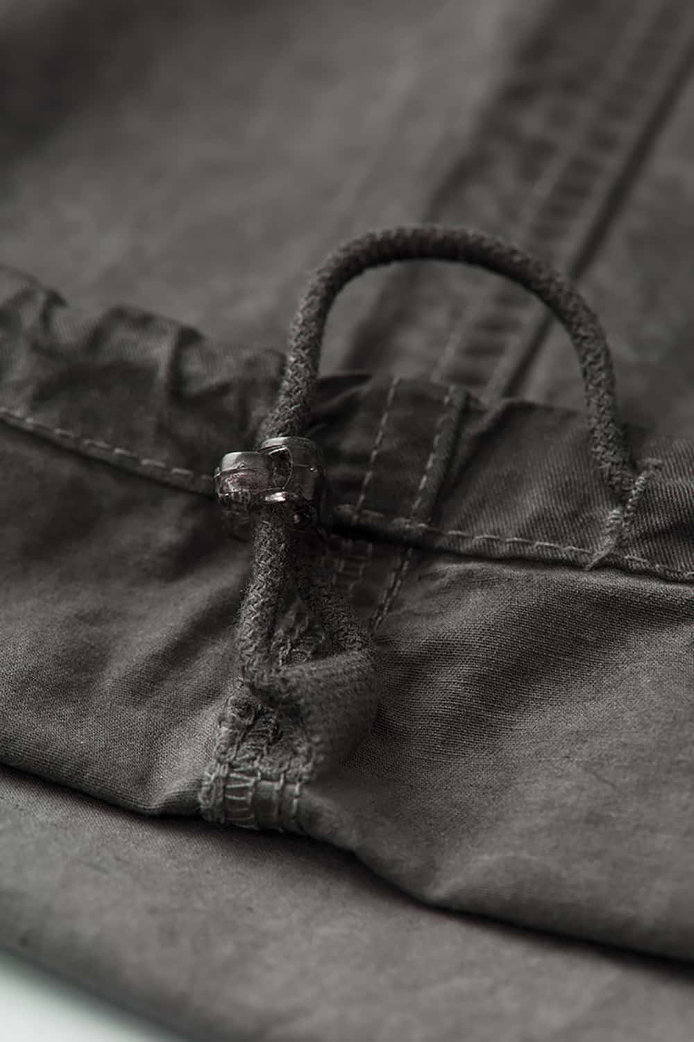 Heavy Washed Cargo Pants with Vintage Pockets - Loose Wide-Leg Casual Trousers