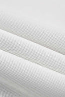 Color-Block Stretch Active Long-Sleeve - White
