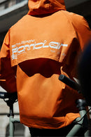 Lightweight Windproof Graphic Jacket - Orange