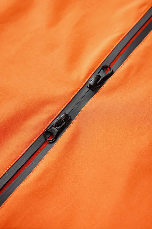 Lightweight Windproof Graphic Jacket - Orange