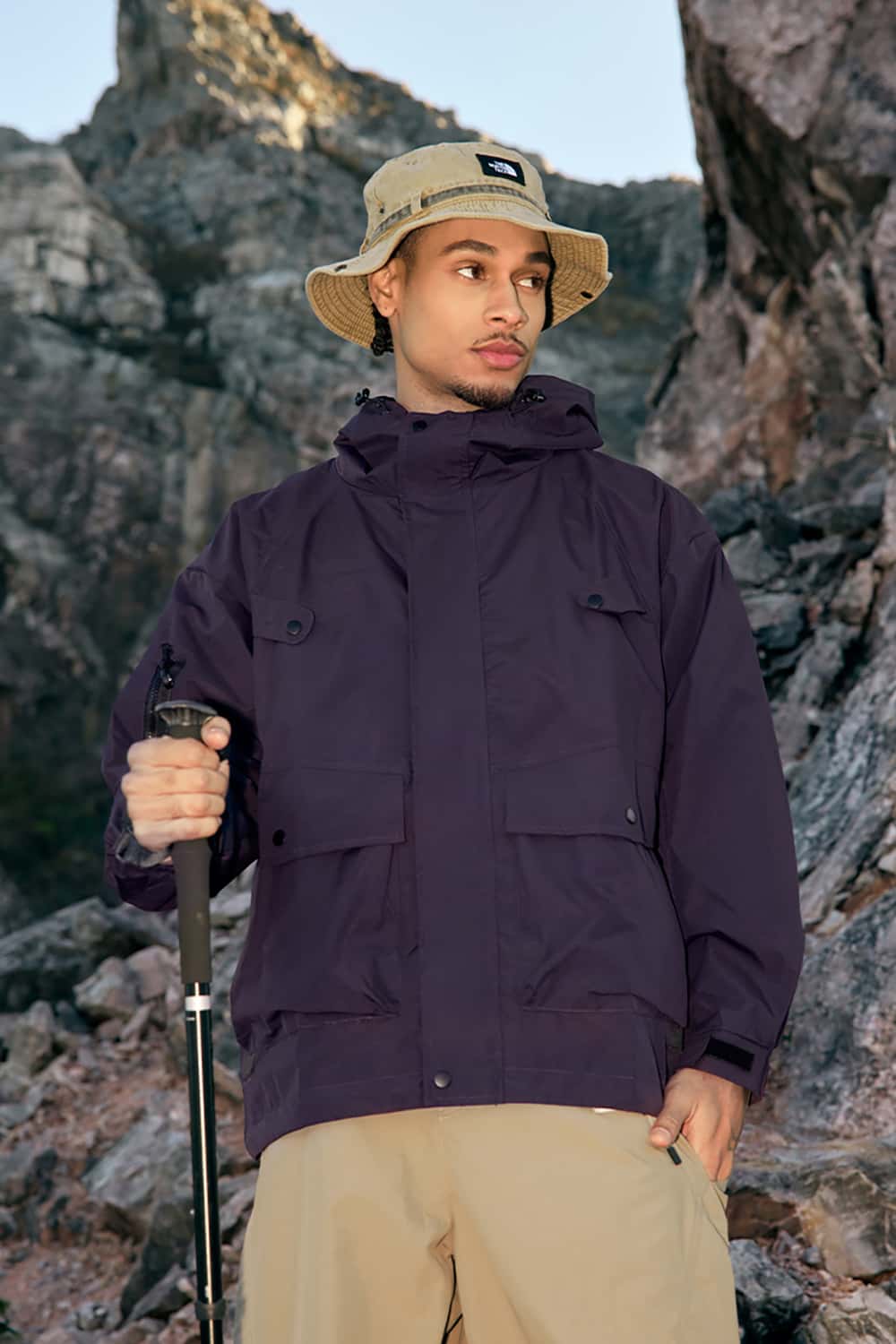 Teflon Coated Triple Protection Hooded Jacket - Outdoor Camping Gear